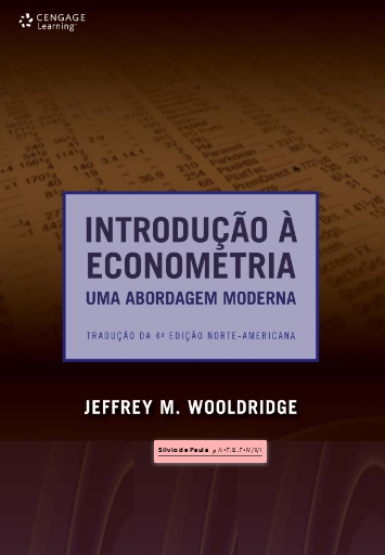 Introdução à Econometria: Uma Abordagem Moderna